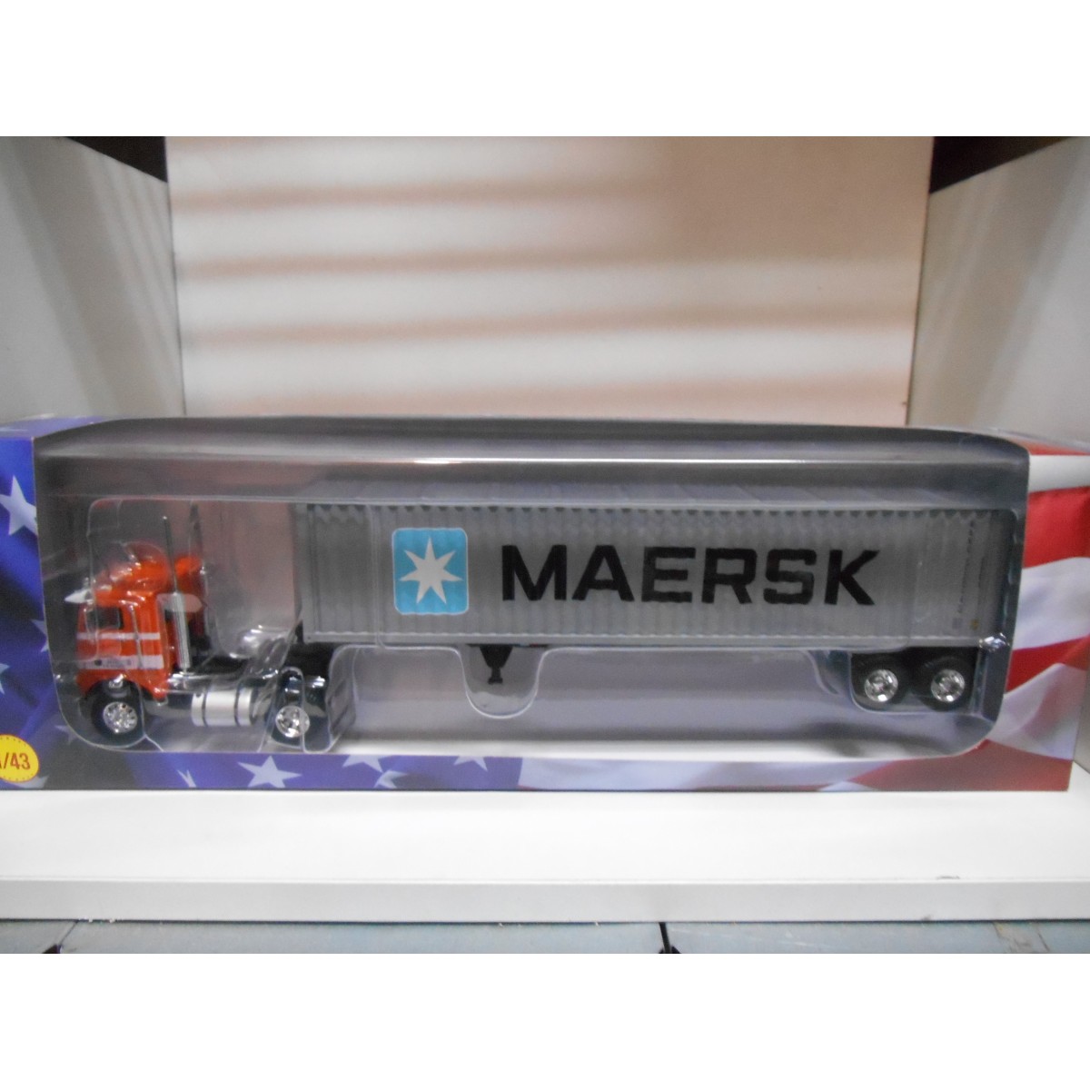 FREIGHTLINER COE MAERSK AMERICAN TRUCK 1:43 ALTAYA IXO - BCN STOCK 
