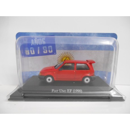 FIAT UNO EF 1990 ARGENTINA 80/90 1:43 SALVAT IXO