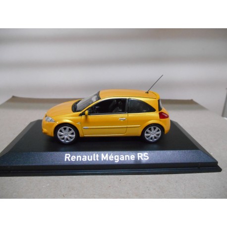 RENAULT MEGANE RS 2004 YELLOW SIRIOUS 1:43 NOREV RENAULT DEALER