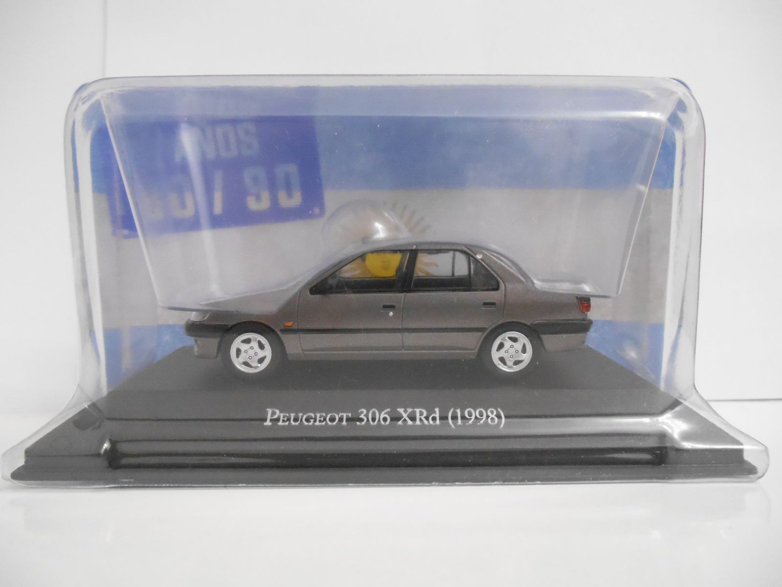 Auto 1/43 compatibel met PEUGEOT 306 XRD 1998 (AQV21