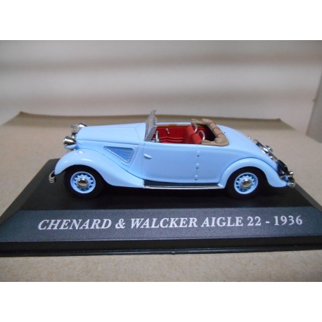 CHENARD & WALKER AIGLE 22 1936 AUTREFOIS 1:43 ALTAYA IXO EX PRIVADO