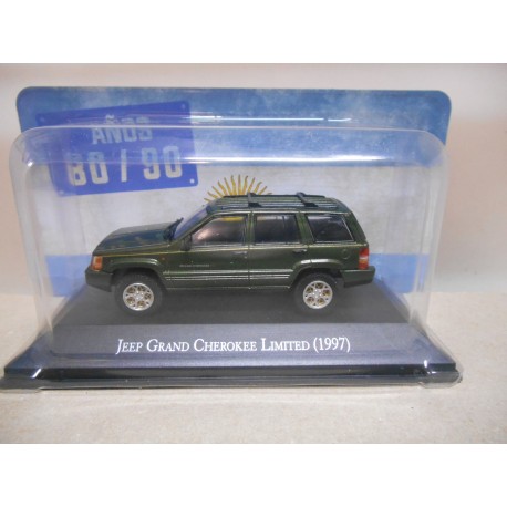 JEEP GRAND CHEROKEE LIMITED 1997 ARGENTINA 80/90 1:43 SALVAT IXO