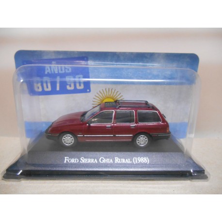 FORD SIERRA GHIA RURAL/BREAK/FAMILIAR 1988 ARGENTINA 80/90 1:43 SALVAT IXO