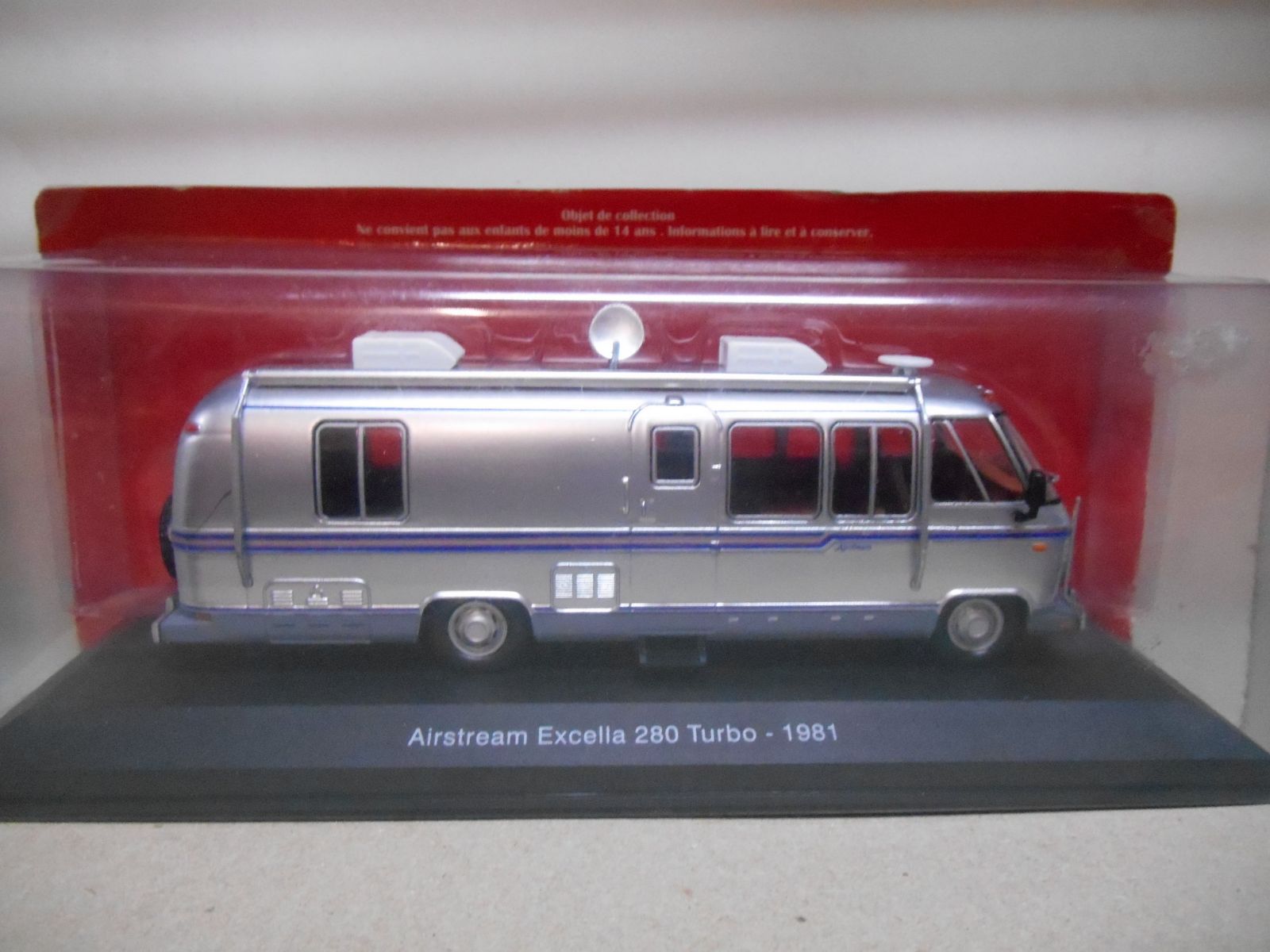 AIRSTREAM EXCELLA 280 TURBO 1981 1/43 Hachette