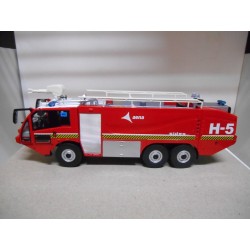 SIDES SENTINEL S3X AENA ESPAÑA FIRE/POMPIERS/BOMBEROS 1:43 SALVAT IXO