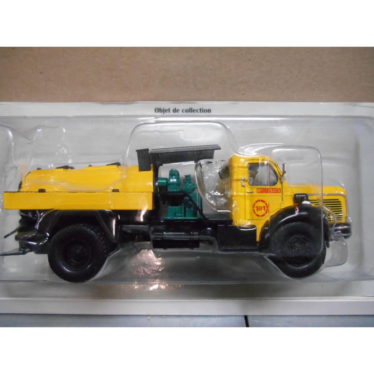 Camion Ancien Berliet GLM 10 Citerne Militaire 1957 - Modèle Réduit Altaya 1:43 - Échelle 1/43 - Occasion