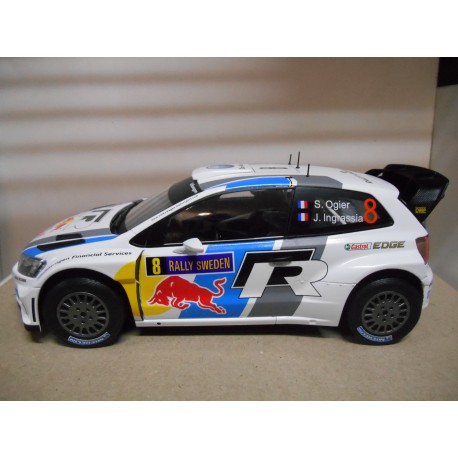 VOLKSWAGEN POLO R WRC RALLY SWEDEN 2013 OGIER  1:18 ALTAYA IXO