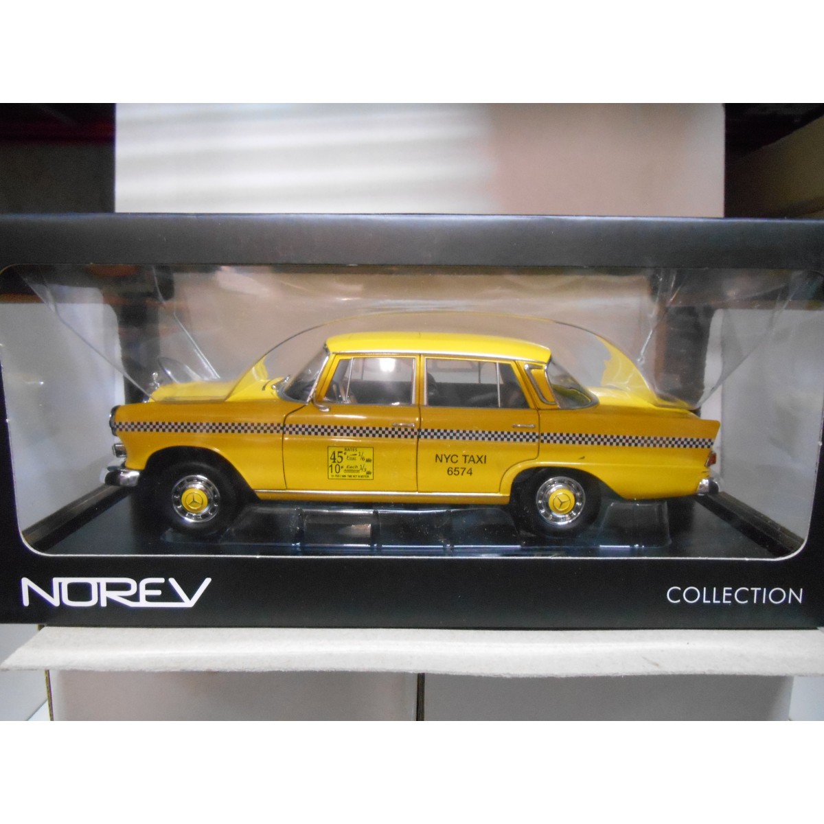 Miniature 1/43 Mercedes Benz 200 Taxi - Metosul AP917 - État Moyen - Occasion