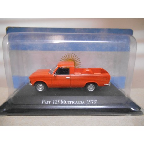 FIAT 125 MULTICARGA 1973 ARGENTINA INOLVIDABLES 1:43 SALVAT IXO