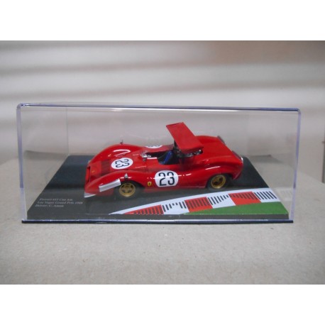 FERRARI 612 CAN AM LAS VEGAS GRAN PRIX 1968 AMON 1:43 FERRARI RACING IXO