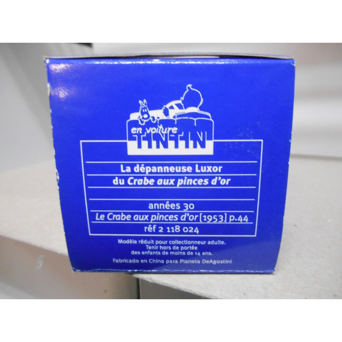 Dépanneuse Tintin Le Crabe Aux Pinces D'or – Atlas 1/43 – Neuf En Boîte
