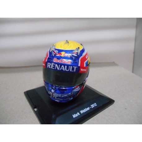 CASCO/HELMET FORMULA F1 MARK WEBBER 2012 1:5 SPARK EDITIONS