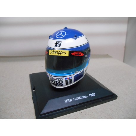CASCO/HELMET FORMULA F1 MIKA HAKKINEN 1998 1:5 SPARK EDITIONS