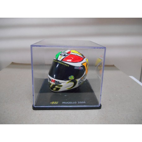 CASCO/HELMET MOTO/BIKE VALENTINO ROSSI MUGELLO 2006 1:5 SPARK  IXO ALTAYA