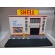 DIORAMA GARAGE SHELL (NO COMPLET) GIFT AMERICAN CARS 1:43 ALTAYA IXO
