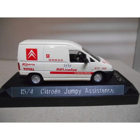 CITROEN JUMPY ASSISTANCE RALLY INFORALLYE 1:43 SOLIDO VINTAGE