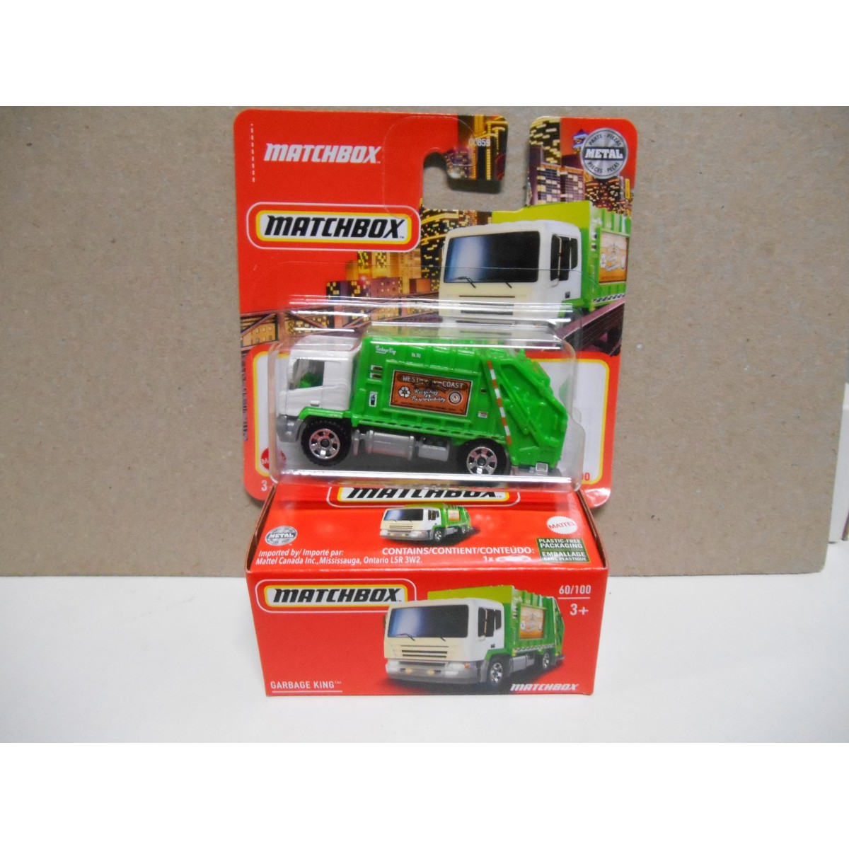 GARBAGE KING ESCOGER/CHOOSE/CHOISIR 164 MATCHBOX BCN STOCK CARS