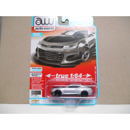 CHEVROLET CAMARO 2019 ZL1 1LE 1:64 AUTO WORLD