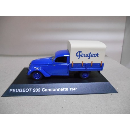 PEUGEOT 202 CAMIONNETTE 1947 1:43 PEUGEOT COLLECTION NOREV HACHETTE
