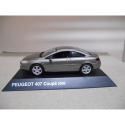 PEUGEOT 407 2005 COUPE 1:43 NOREV HACHETTE