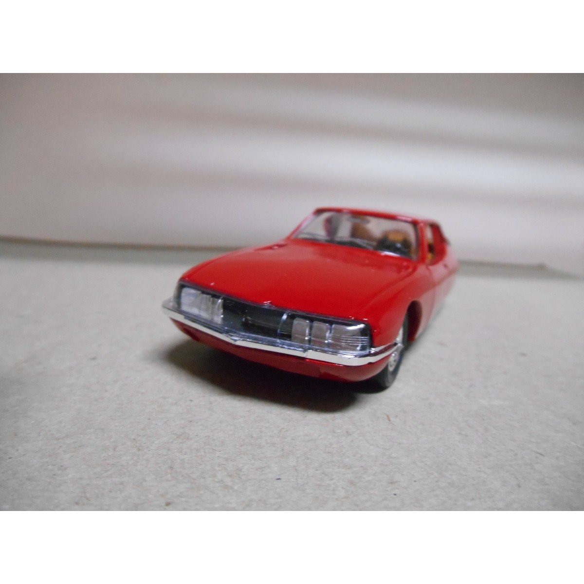 Citroën SM USA Rouge - Solido Code 3 1/43 - Modèle Customisé Très Bon état