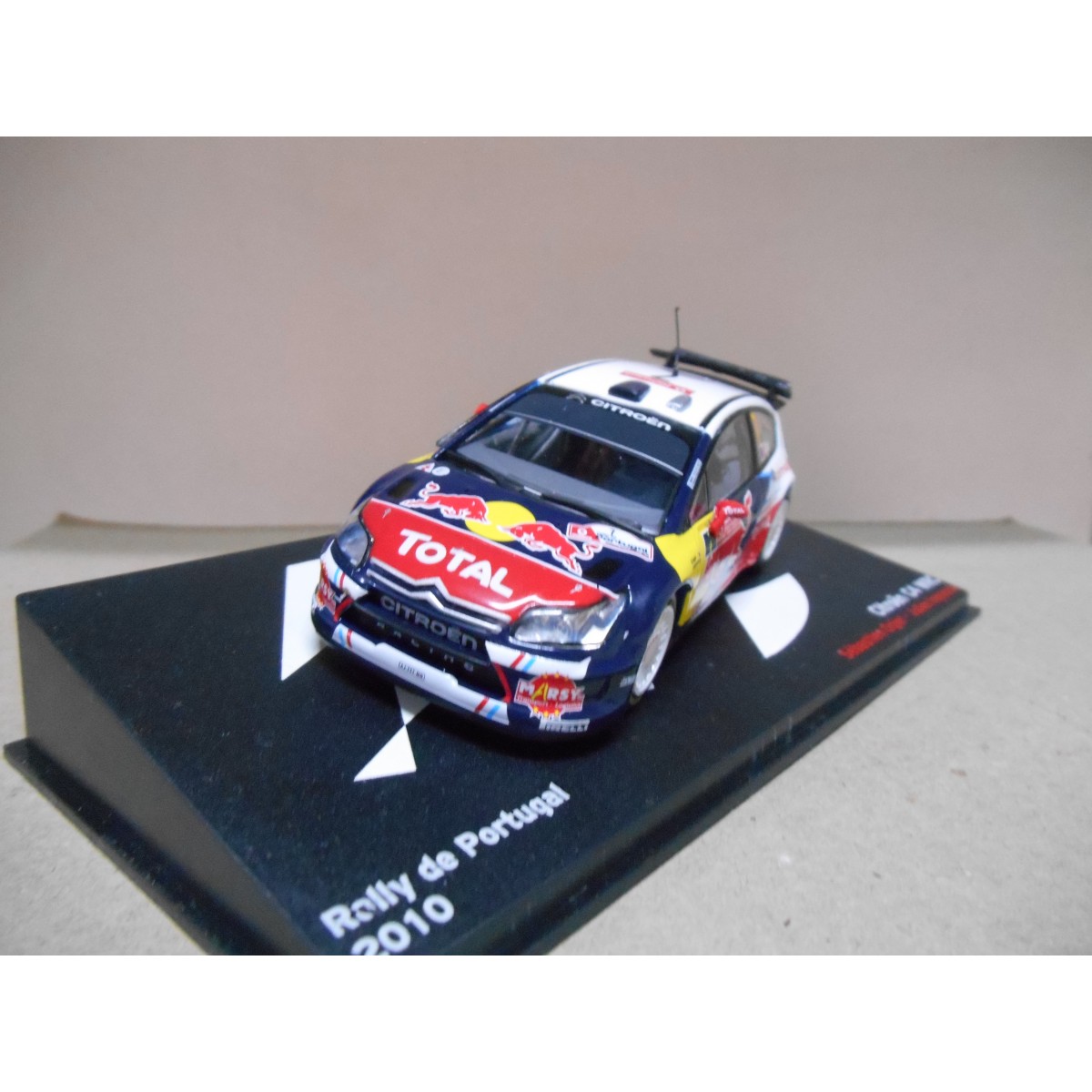 CITROEN C4 WRC RALLY PORTUGAL 2010 OGIER 1:43 ALTAYA IXO - BCN