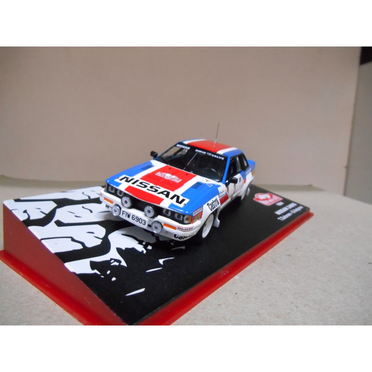 Figurine Diecast Altaya 1:43 - Nissan 240 RS Rallye Monte-Carlo 1984 Salonen Harjanne, Neuve En Vitrine