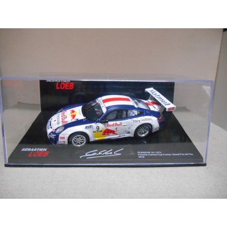 PORSCHE 911 GT3 CARRERA CUP GP PAU 2012 LOEB 1:43 ALTAYA IXO