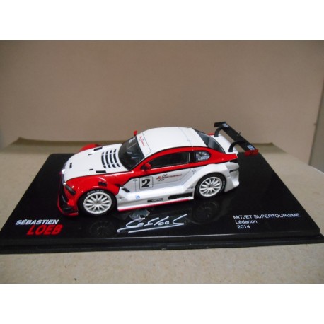 MITJET 2L SUPERTOURISME LEDENEON 2014 LOEB 1:43 ALTAYA IXO