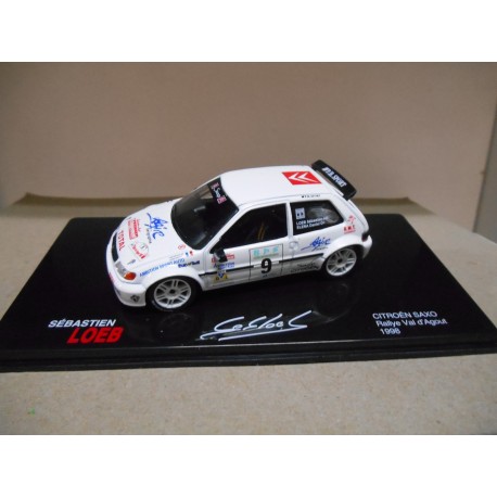 CITROEN SAXO RALLY VAL D´AGOUT 1998 LOEB 1:43 ALTAYA IXO