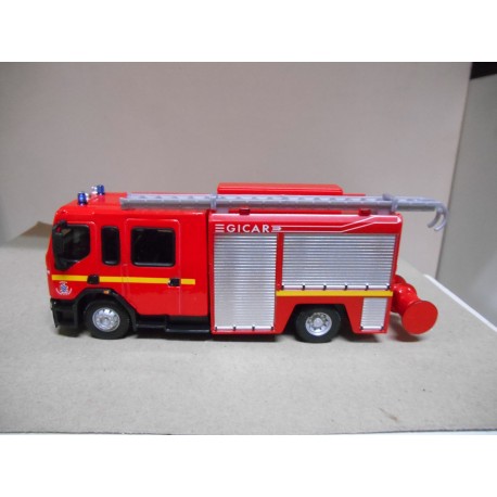 RENAULT PREMIUM GICAR FIRE BOMBEROS FEUERWEHR EMERGENCY BBURAGO 1:50
