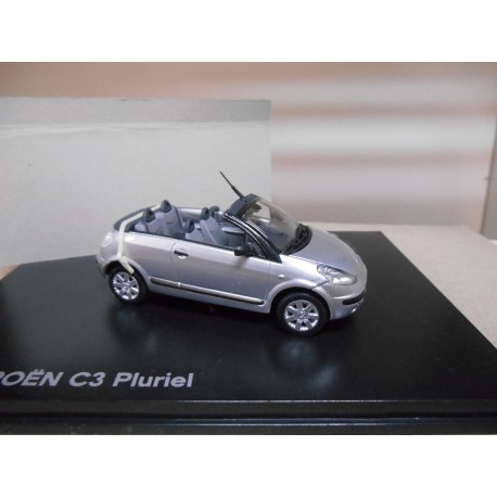 CITROEN C3 PLURIEL GRIS/SILVER 1:43 DEALER NOREV