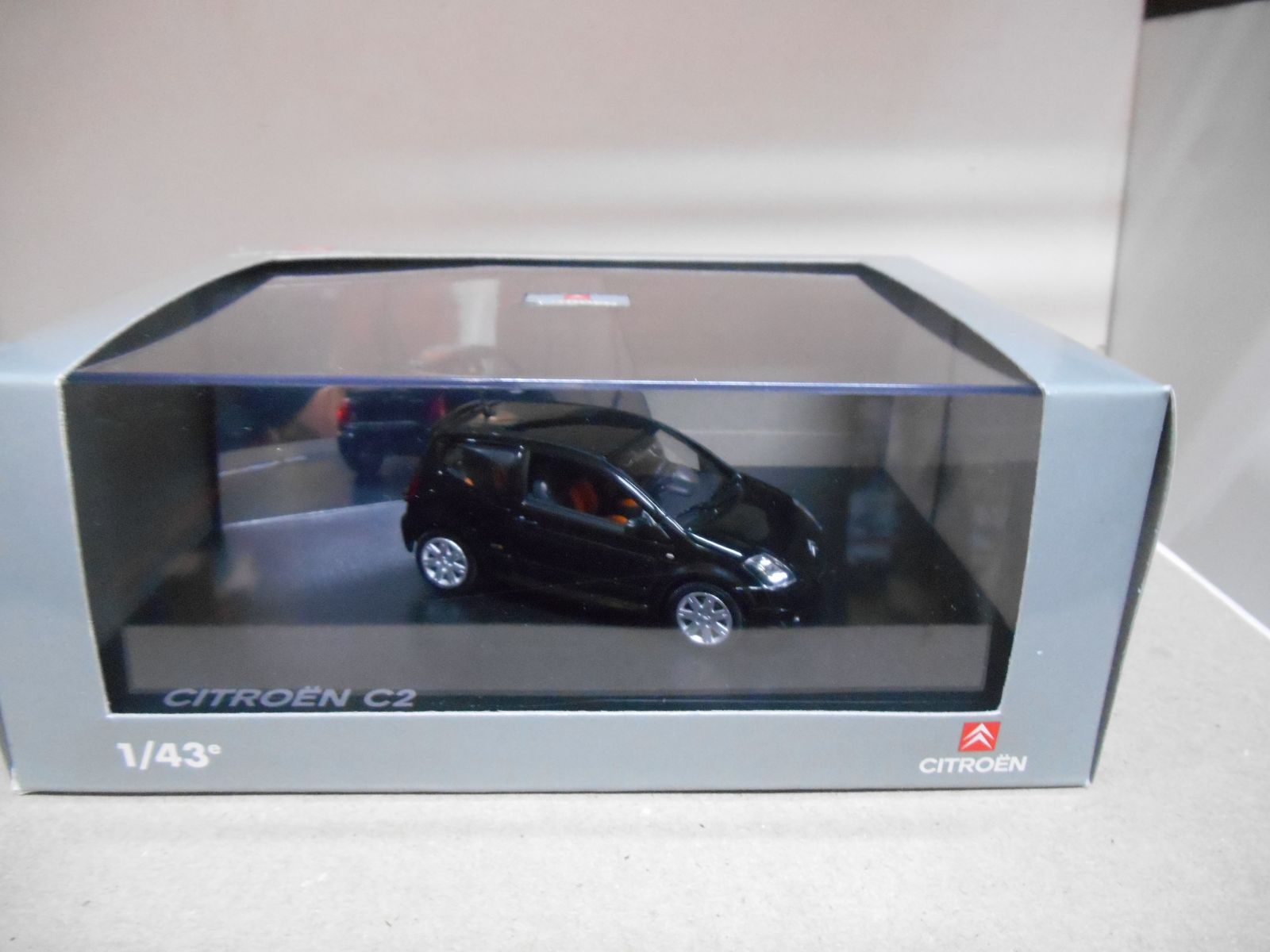 CITROEN C2 BLACK 1:43 DEALER NOREV - BCN STOCK CARS