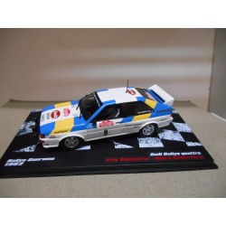 AUDI QUATTRO RALLY SANREMO 1982 BLOMQVIST 1:43 ALTAYA IXO