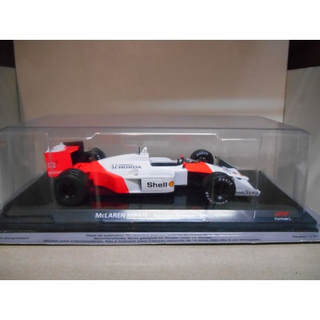 MCLAREN MP4/4 AYRTON SENNA 1986 FORMULA F1 1:24 IXO HACHETTE