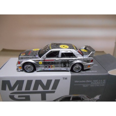 MERCEDES-BENZ 190 E 2.5-16 EVO II BERLIN DTM ZOLDER 1992 1:64 MINI GT