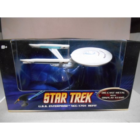 STAR TREK USS ENTREPRISE NCC-1701 REFIT HOT WHEELS