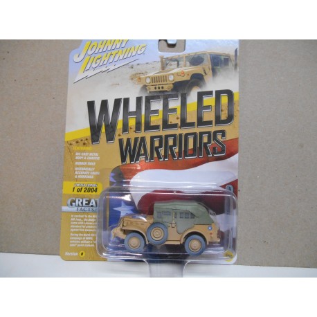 MILITARY WW II DODGE WC57 COMMAND CAR 1:64 JOHNNY LIGHTNING
