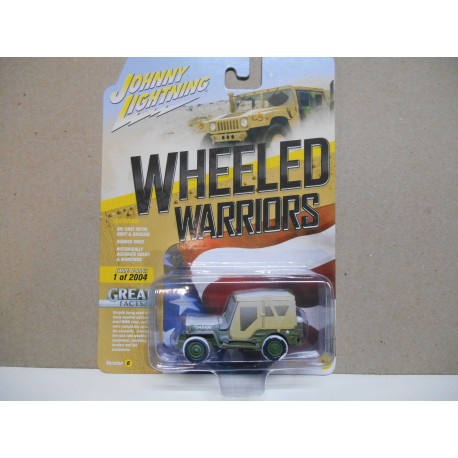 MILITARY WW II WILLYS MB JEEP 1:64 JOHNNY LIGHTNING