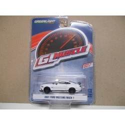 FORD MUSTANG MACH 1 2021 GL MUSCLE 1:64 GREENLIGHT