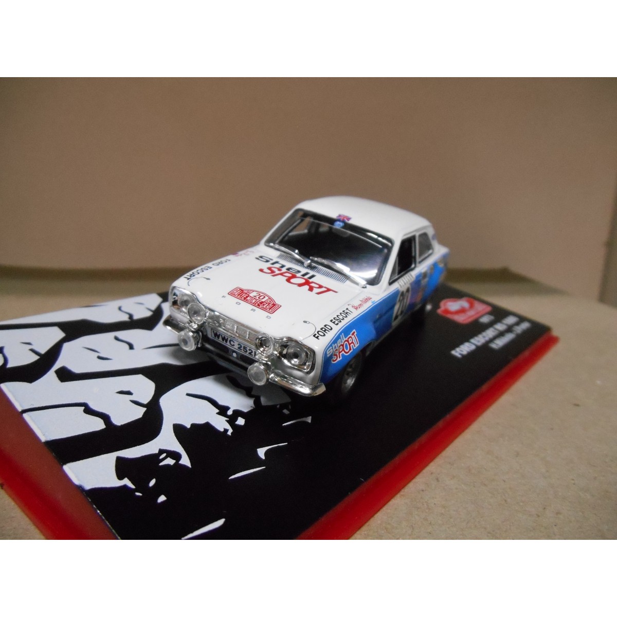 IXO 1:24 – Ford Escort Mk1 RS1600 #20 – Rallye Monte-Carlo 1973 (Mikkola)