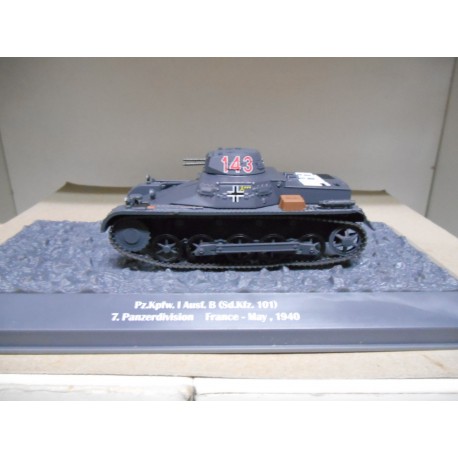 Sd.Kfz.101 PANZER I 1940 TANKS WW II 1:43 ALTAYA IXO