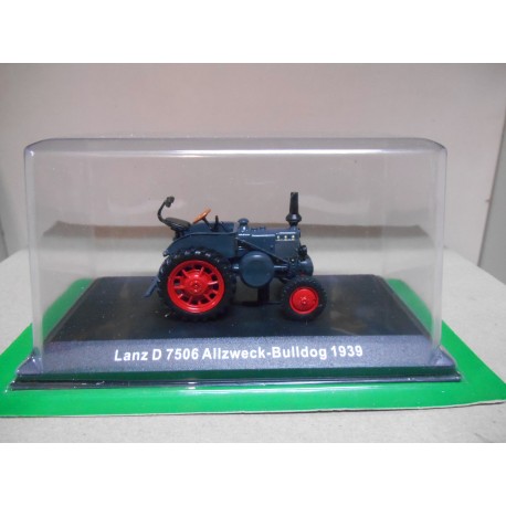 TRACTOR LANZ D 7506 BULLDOG 1939 TRACTOR RUSIA 1:43 HACHETTE IXO BLISTER CHAFADO