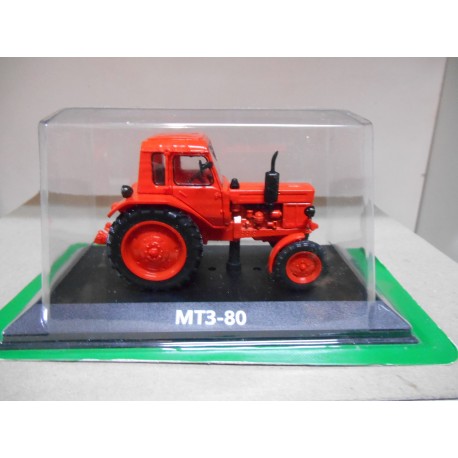 TRACTOR MTZ-80 BELARUS TRACTOR RUSIA 1:43 HACHETTE IXO