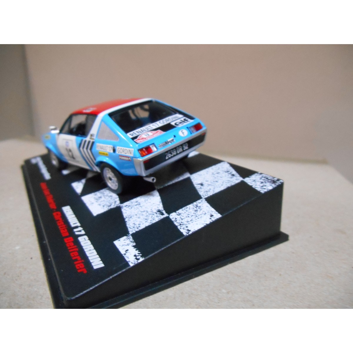 Modèle Réduit Renault 17 Gordini #12 'Press On Regardless' 1974 - Échelle 1/18 Par Solido