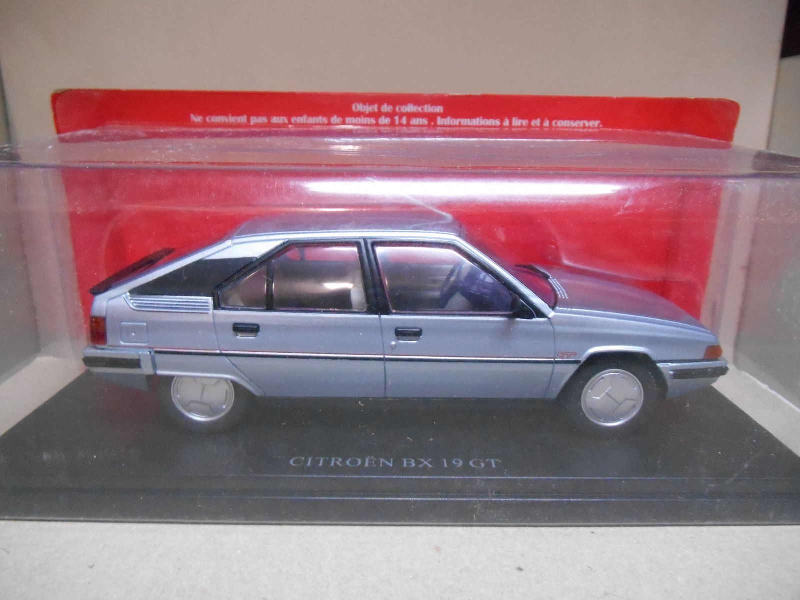 CITROEN BX 19 GT 1:24 HACHETTE IXO - BCN STOCK CARS