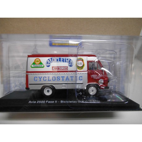 SER 60 AVIA 2500 FASE II BICICLETAS GAC 1975 1:43 REPARTO SALVAT IXO
