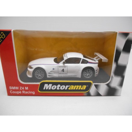 BMW Z4 M COUPE RACING 1:43 MOTORAMA USADO/EX PRIVADO