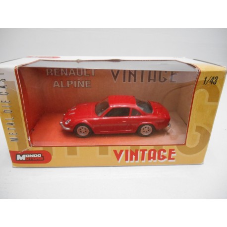 ALPINE 110 RED 1:43 VINTAGE MONDO MOTORS USADO/EX PRIVADO