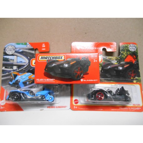 POLARIS SLINGSHOT ESCOGER/CHOOSE/CHOISIR 1:64 MATCHBOX BCN STOCK CARS